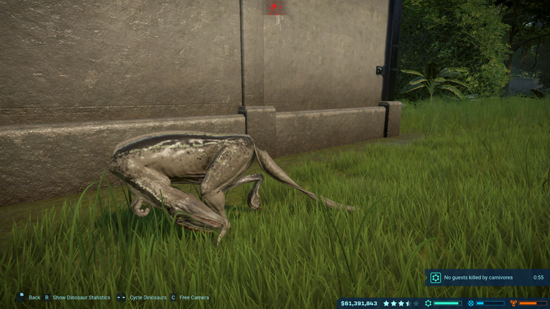 Illustration for article titled Something Ain’t Right With The Latest Dinosaur Added Into Jurassic World Evolution